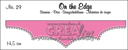 On the Edge stans no. 29, Met dubbele stiksteeklijn