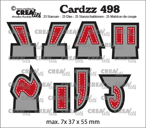 Cardzz stansen no. 498, Leestekens