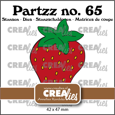 Partzz stansen no. 65, Aardbei groot