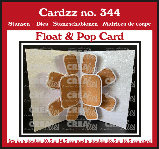 Cardzz stansen no. 344, Zweef & Pop up kaart