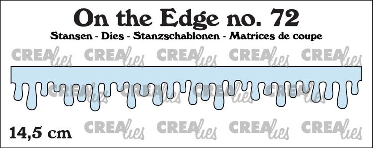 On the Edge stans no. 72; IJspegels, druipende honing en glazuur