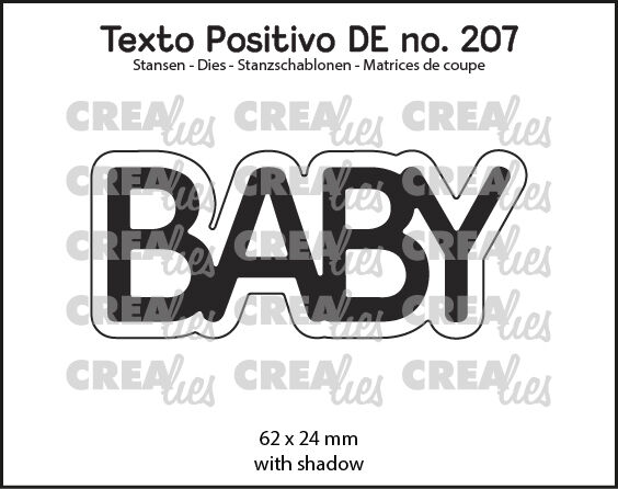 Texto Positivo Stanzschablonen no. 207, BABY