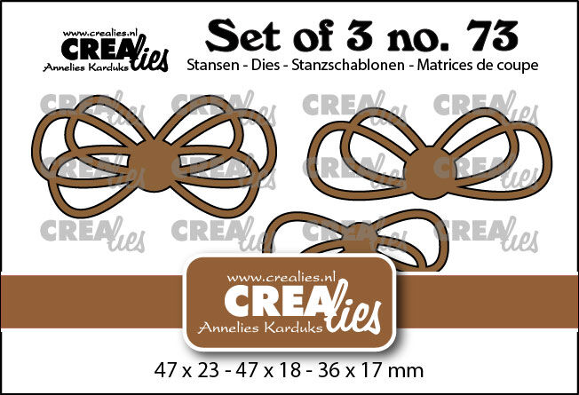 juuzaオーダーページ Set of 3 no. 73, Susans touwtjes | Crealies