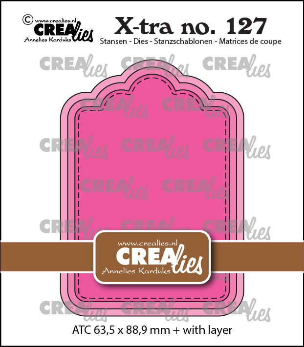 ribbon CD10枚セット X-tra stansen no. 127, ATC Paneel B | Crealies