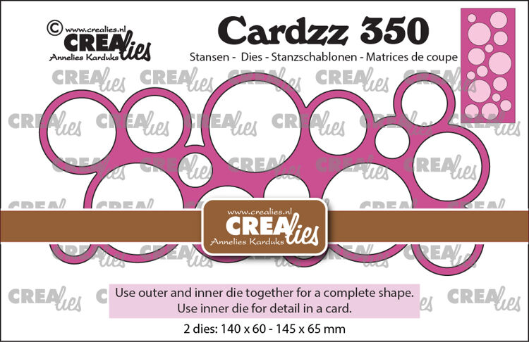 Cardzz stansen no. 350, Veel cirkels
