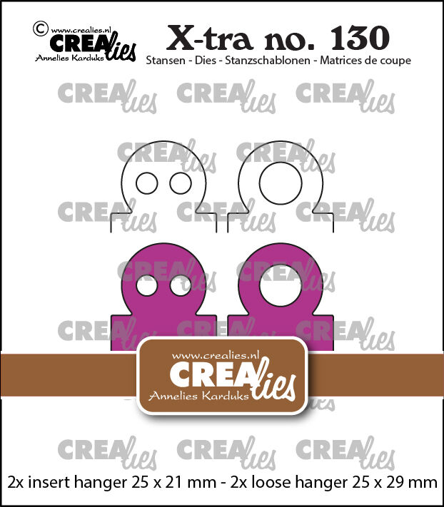 X-tra stansen no. 130, Ophangogen (2x losse stans + 2x als invoegstans)