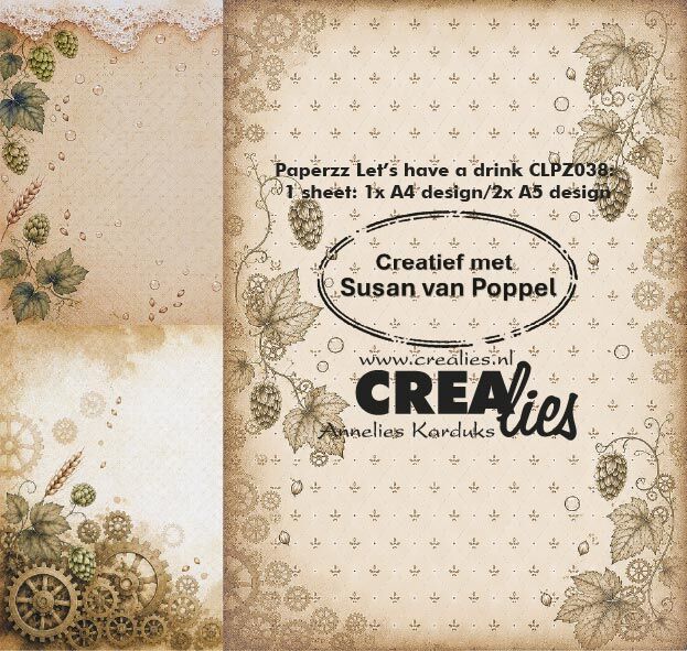 Designpapier Let's have a drink F